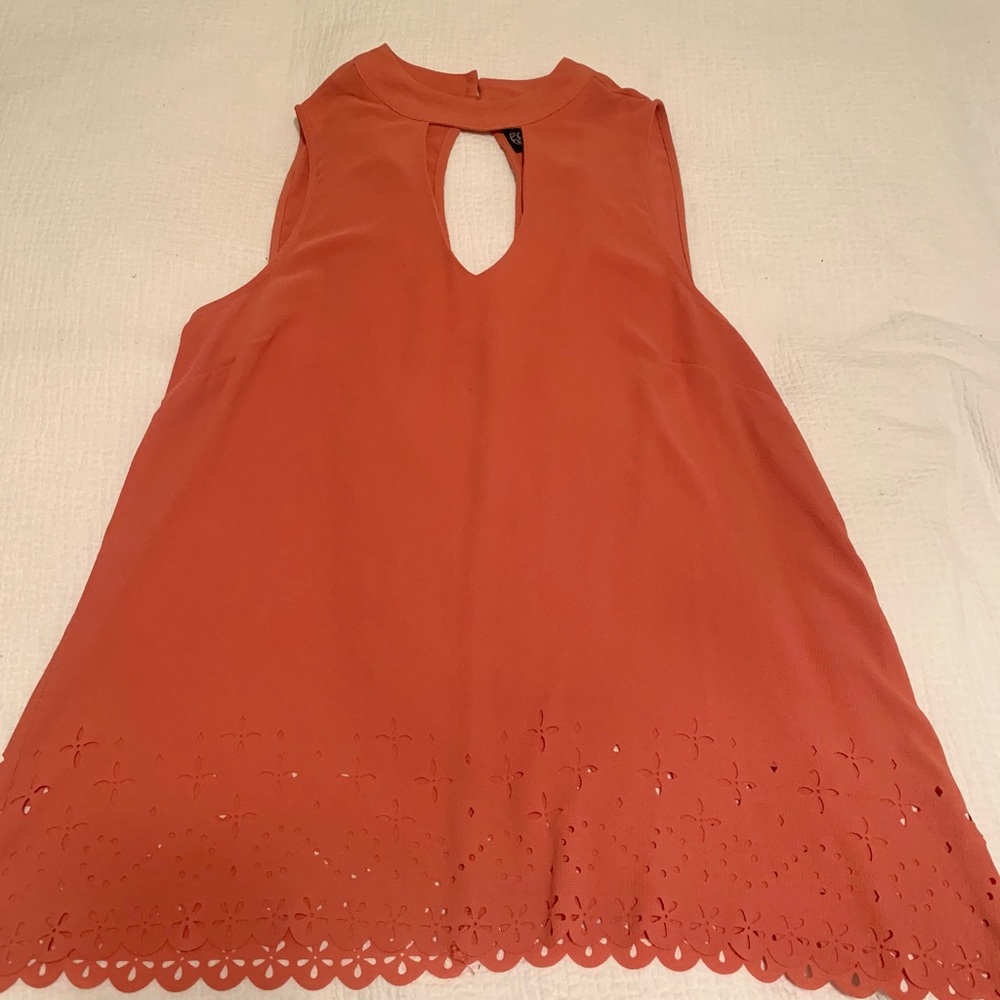 Coral summer top! So cute!! Nordstrom rack
